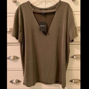 Forever 21 Green Top